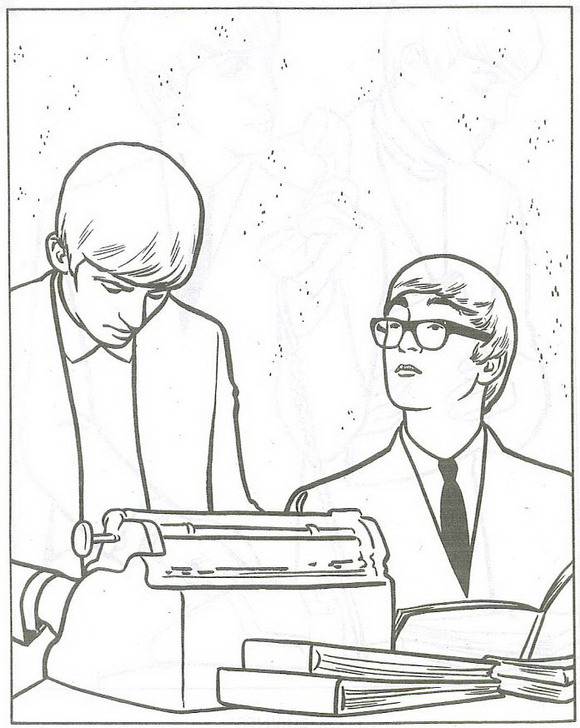 Kleurplaten The beatles 