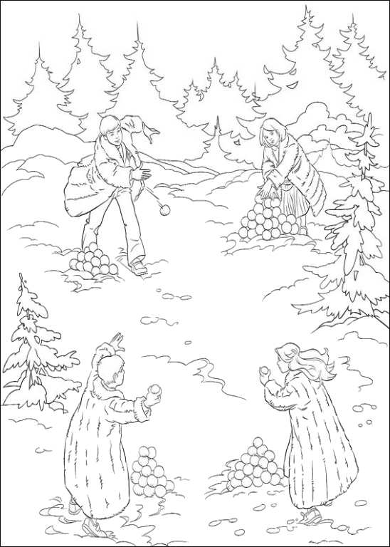 Kleurplaten The chronicles of narnia 