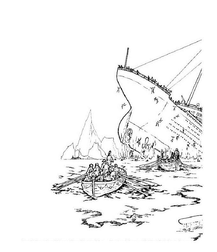 Titanic Kleurplaten 