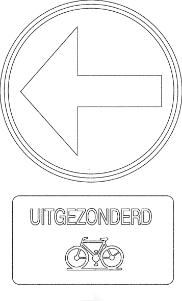 Verkeersborden Kleurplaten 