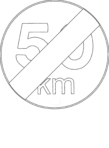 Verkeersborden Kleurplaten 