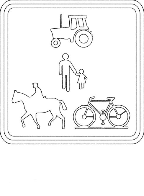 Verkeersborden Kleurplaten 