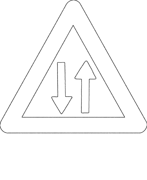 Verkeersborden Kleurplaten 