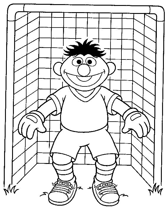 Voetbal Kleurplaten 