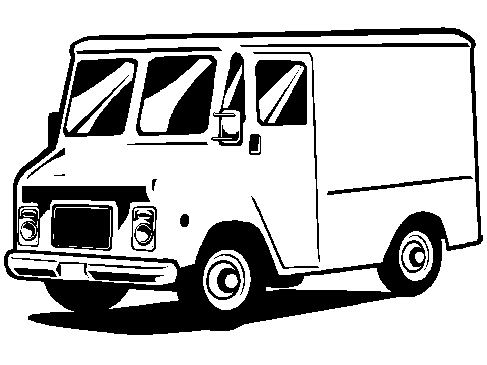 Kleurplaten Vrachtauto 