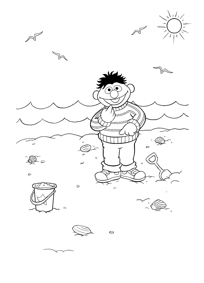 Kleurplaten Zomer vakantie 