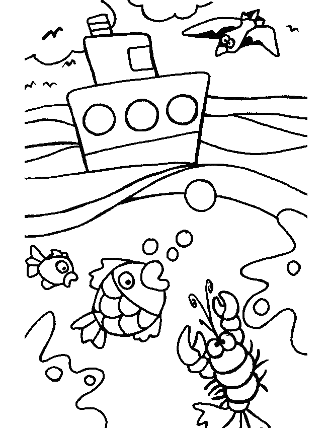 Kleurplaten Zomer vakantie 