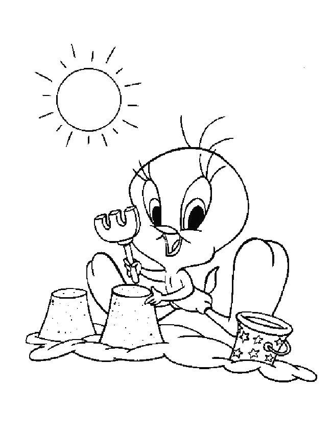 Kleurplaten Zomer vakantie 