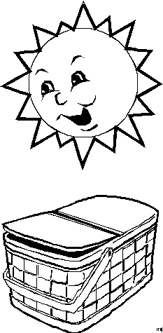 Zon Kleurplaten 