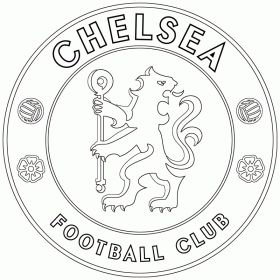 Voetbal Kleurplaat. Voetbal Kleurplaten Sport kleurplaten Chelsea