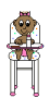 Baby Mini plaatjes Kinderstoel