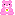 Beren Mini plaatjes Mini Roze Teddy Beer
