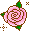 Bloemen Mini plaatjes Roos