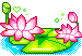 Bloemen Mini plaatjes Lelies In Water Kawaii