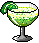 Cocktails Mini plaatjes Groene Mint Cocktail Mojito