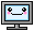 Computer Mini plaatjes Pc Computer Gezicht Mini