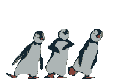 Mini plaatjes Dansen en zingen Dansende Pinguins