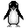 Dieren Mini plaatjes Pinguin Bewegend Mini Klein