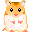 Dieren Mini plaatjes Hamster Cavia