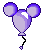 Disney Mini plaatjes Micky Mouse Ballon Blauw Mini