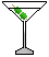 Eten en drinken Mini plaatjes Cocktail Martini Mini Klein