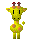Giraffen Mini plaatjes 