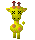 Giraffen Mini plaatjes 
