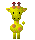 Giraffen Mini plaatjes 