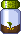 Mini plaatjes Glazen pot 