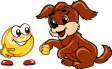 Honden Mini plaatjes 