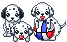 Honden Mini plaatjes 