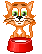 Katten Mini plaatjes Kat Die Drinkt