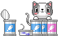 Katten Mini plaatjes 