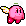 Kirby Mini plaatjes Engel Kirby