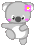 Mini plaatjes Koalabeertjes 