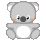 Mini plaatjes Koalabeertjes 