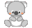 Mini plaatjes Koalabeertjes 