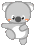 Mini plaatjes Koalabeertjes 