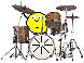 Muziek Mini plaatjes Drummen