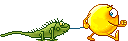 Overig Mini plaatjes Kameleon