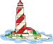 Overig Mini plaatjes Vuurtoren