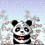 Overig Mini plaatjes Pandabeer