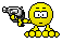 Overig Mini plaatjes Smiley Wapens