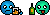 Overig Mini plaatjes 2 Smileys