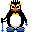 Pinguins Mini plaatjes Pinguin Die Aan Het Skien Is