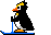 Pinguins Mini plaatjes Zwarte Pinguin Skien