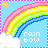 Regenboog Mini plaatjes Regenboog Postzegel