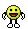 Smileys Mini plaatjes Springende Smiley