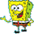 Mini plaatjes Sponge bob 
