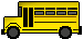 Vervoer Mini plaatjes Gele Schoolbus